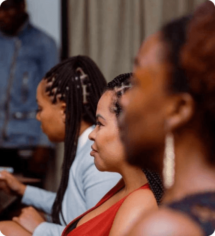 image of women in a coporate meeting